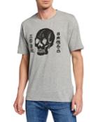 Men's Skull Graphic Print T-shirt