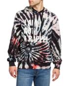 Men's Tie-dye Graphic Hoodie