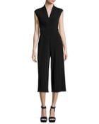Sleeveless Cropped Jumpsuit