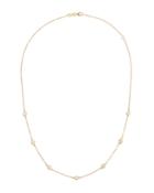 14k Yellow Gold Diamond By-the-yard Necklace,