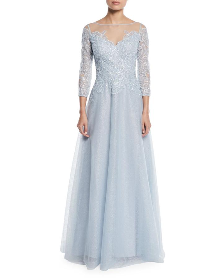 Lace & Tulle Fairy Tale Ball Gown