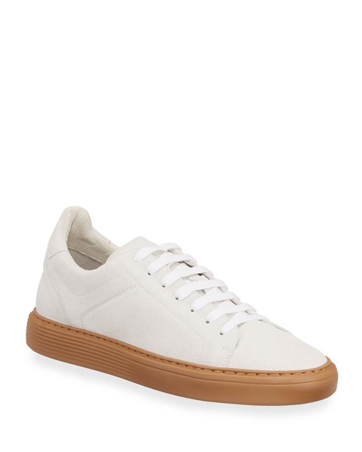 Low-top Leather Court