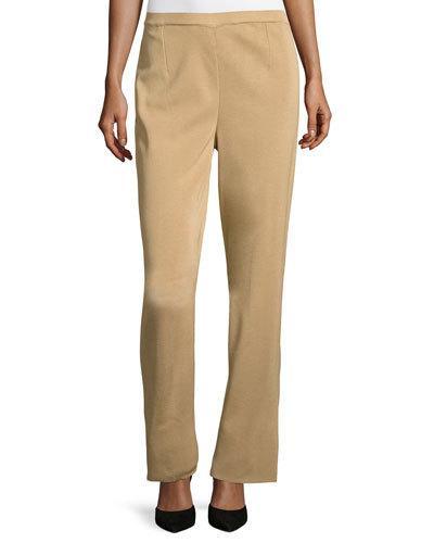 Basic Straight-leg Pants,