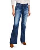 Quinne High-rise Flare Jeans