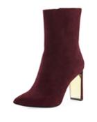 Chelsea Suede Pointed Booties