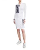 Ada Zip Long-sleeve Dress