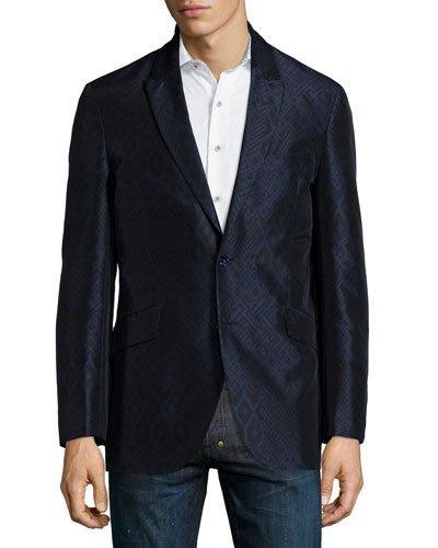 Albert Geo-print Sport Coat,