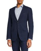 Men's High Performance Tonal Check Two-piece