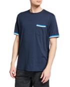 Men's Laramie Striped Pocket T-shirt