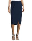 Faux-wrap Midi