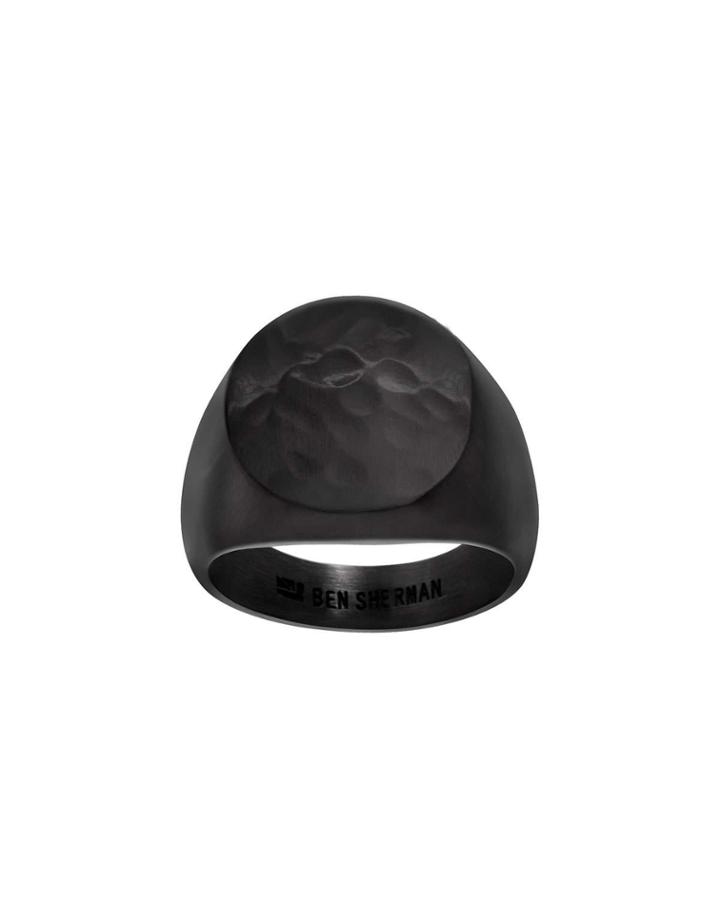 Men's Hammered Ring,
