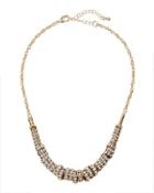 Pave Crystal Ring Necklace