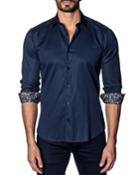 Men's Modern-fit Pinpoint Long-sleeve
