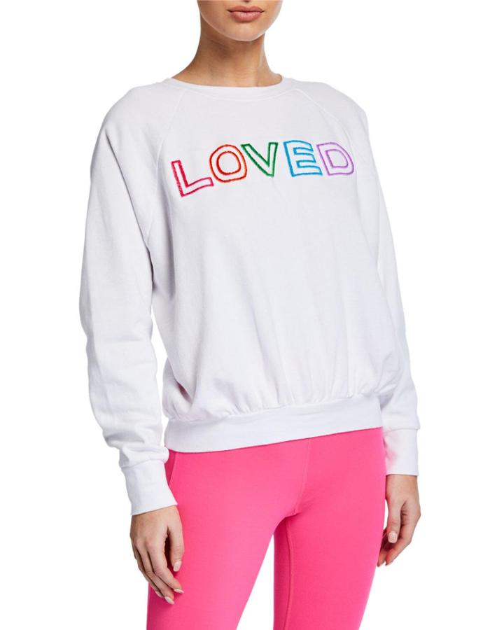 Loved Embroidered Crewneck