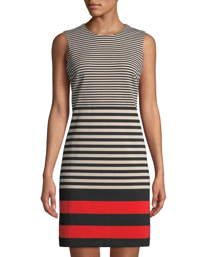 Sleeveless Striped