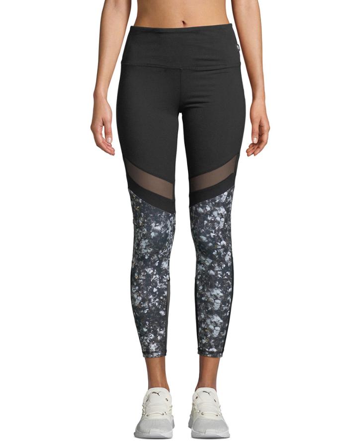 Venus Floral Print High-waisted