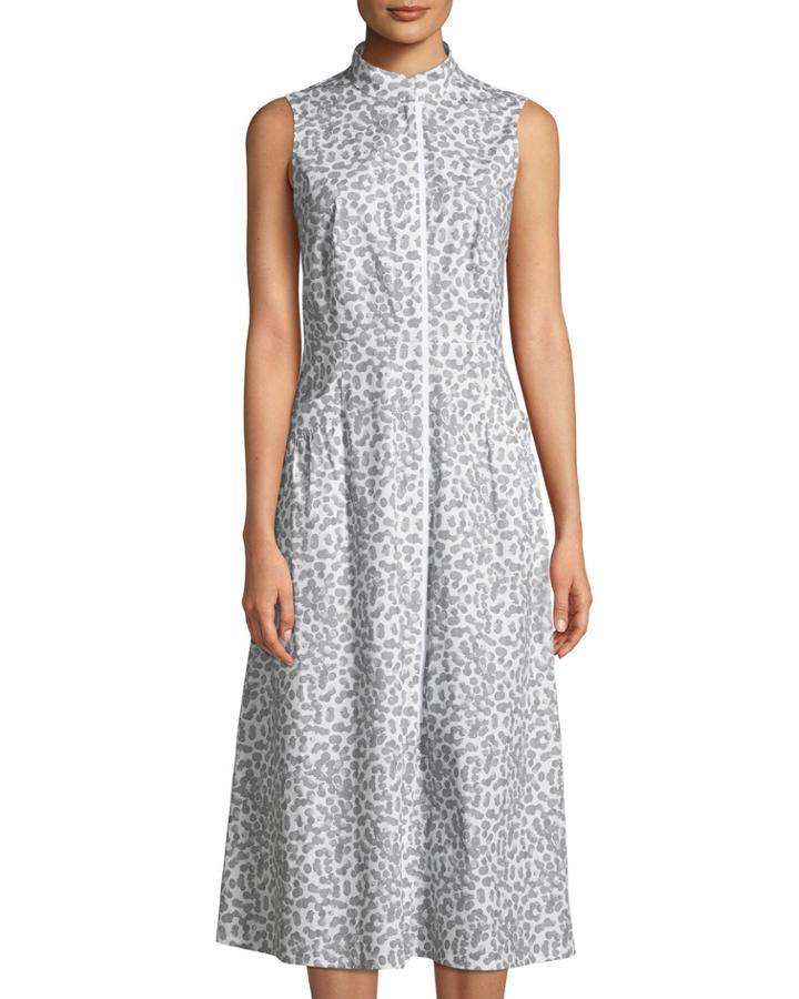 Banded-collar Poplin