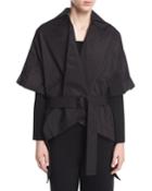 Albert Belted Wrap Jacket