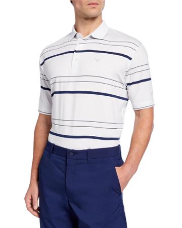 Men's Oversized Fashion Stripe Polo