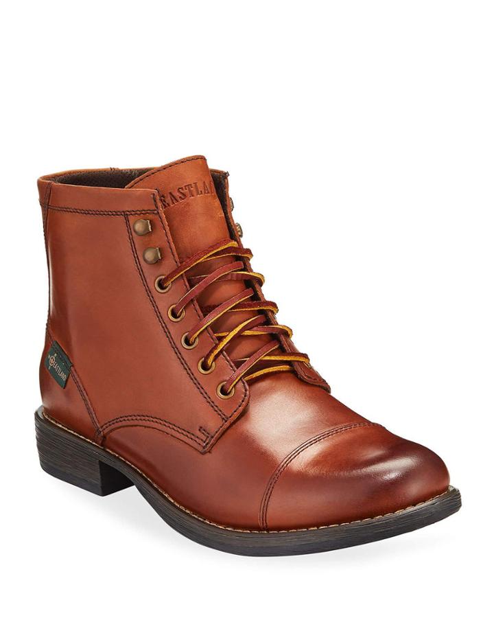 Men's Porter Leather Combat Boots