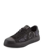 Camu Butterfly Canvas Low-top