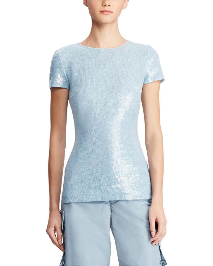 Adreanna Short-sleeve Beaded
