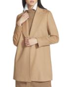 Kourt One-button Camel Hair Jacket