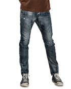 Mr. Golds Distressed Jeans, Blue