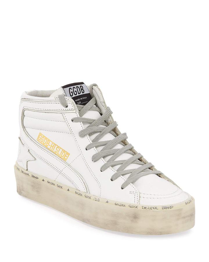 Men's Slide Leather High-top