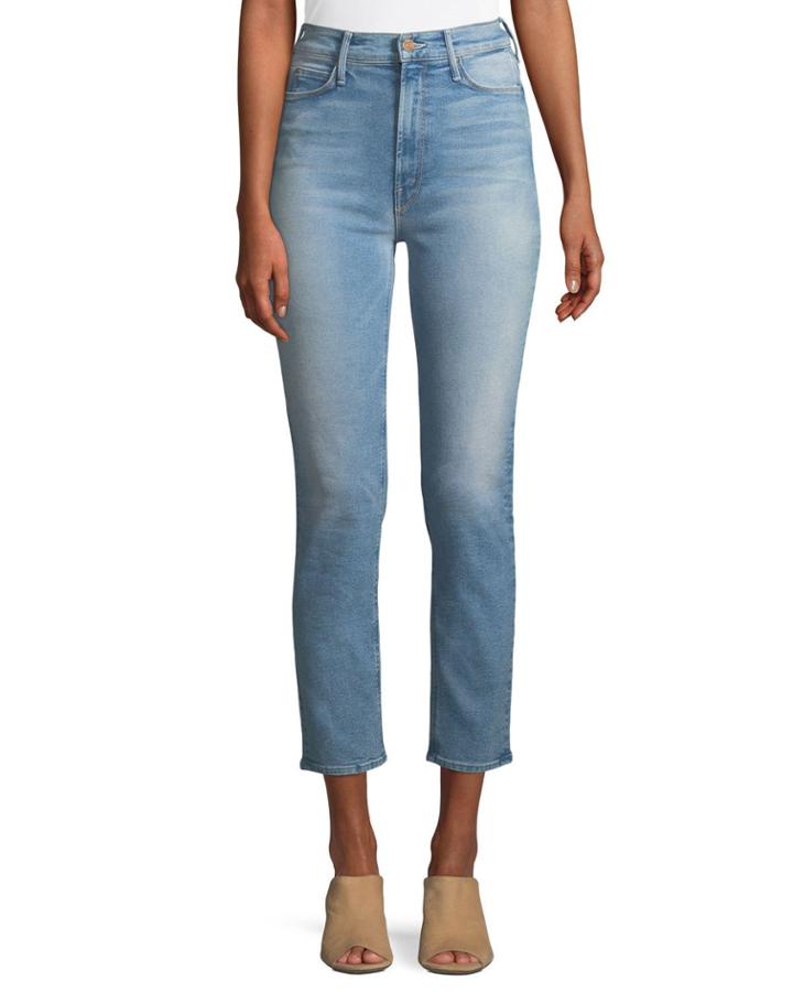 Dazzler Straight-leg Ankle-length Jeans
