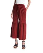 Flared Jersey Trousers