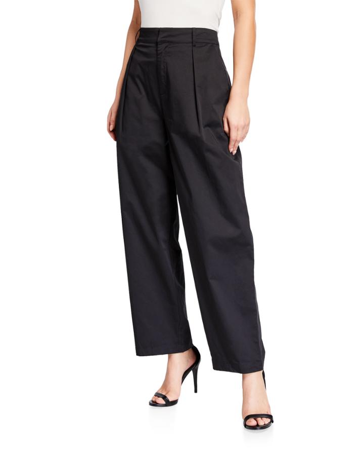 Baggy Pleated Trousers