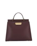Earthette Leather Double Compartment
