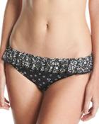 Ruffle Ditsy-floral Classic Bikini