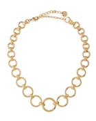 Open-link Choker Necklace, Gold