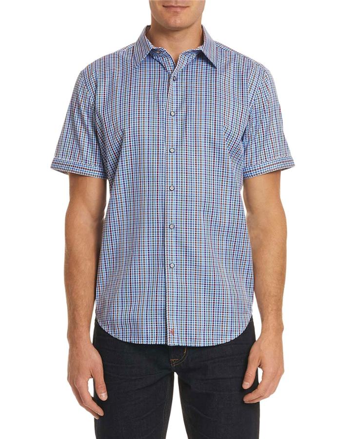 Men's Palma Classic Fit Short-sleeve Gingham