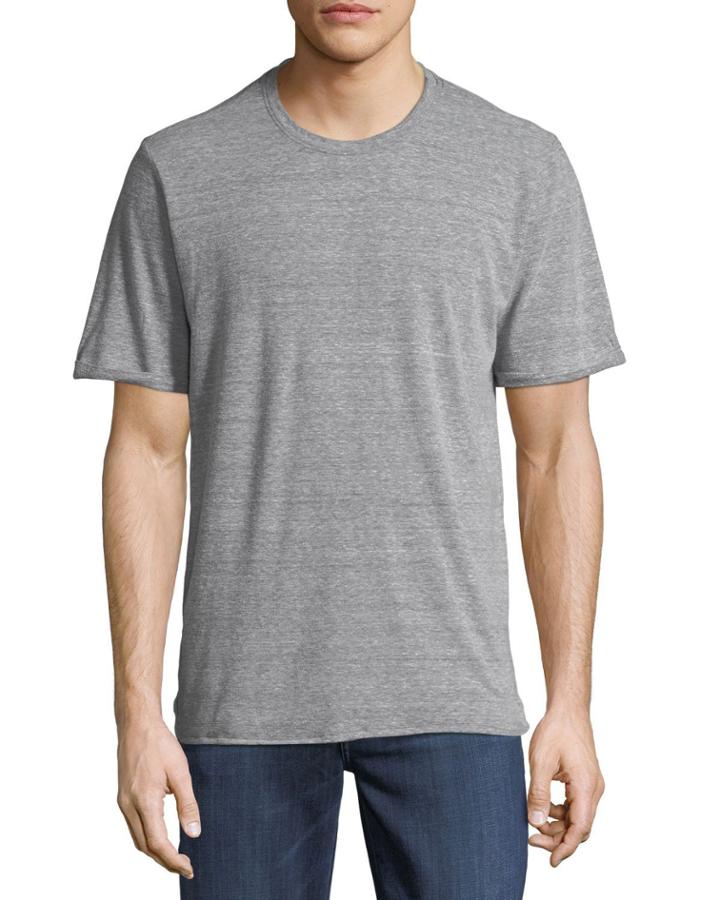 Bullit Crewneck Vintage Tee, Gray