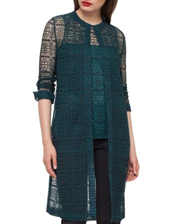 Hadil Lace Long Jacket, Goodwood