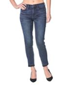 Mid-rise Skinny Velvet-side Jeans