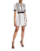Monochrome Lace Frill
