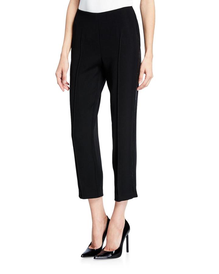Isabella Beaded Cropped Pants