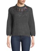 Multicolored Sequined Crewneck