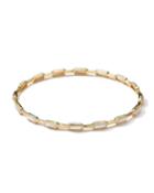 18k Gold Rock Candy Gelato 16-stone Bangle, Mother-of-pearl