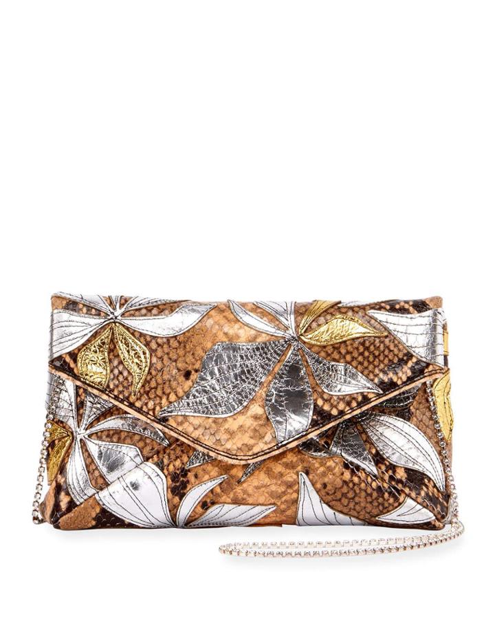 Metallic Leaf-embellished Chain