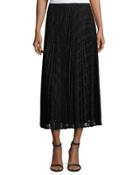 Dorothy Pleated Devore Midi