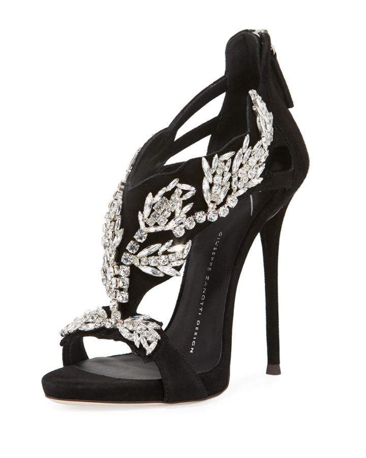 Swarovski&reg; Crystal-embellished Cage