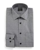 Trim-fit Non-iron Check Pattern Dress