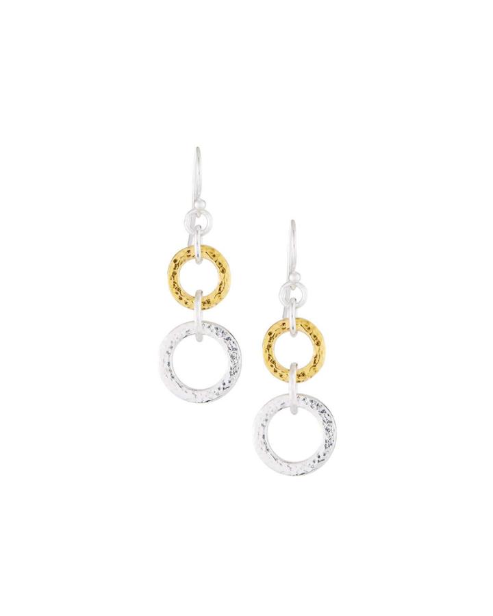 Hoopla Double Tapered Hoop Earrings