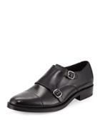 Madison Double-monk Leather
