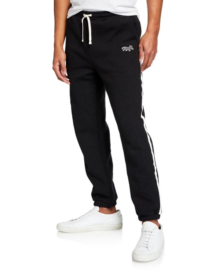 Men's Varsity Contrast-stripe